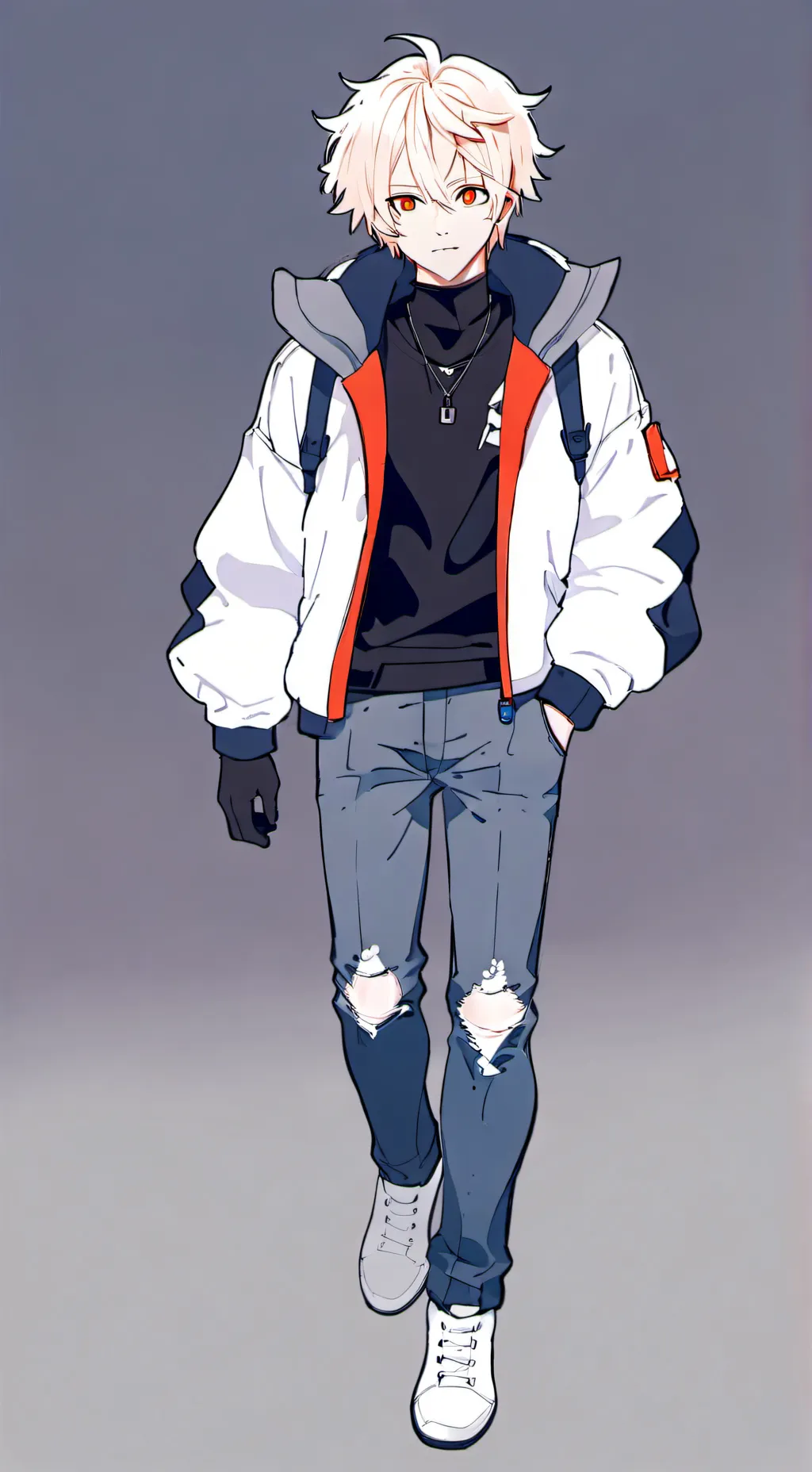 ai character: bakugo+y/n n/y background