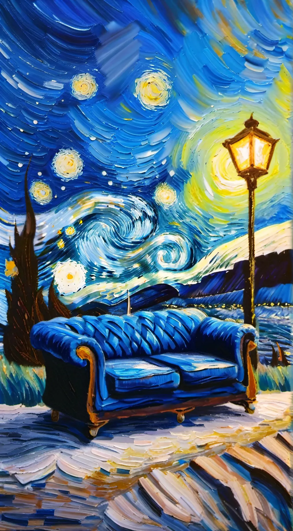 ai character: molten freddina  background