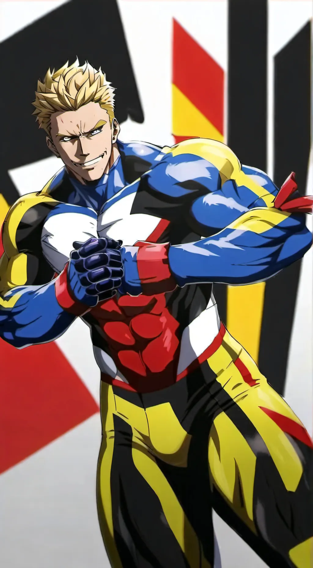 ai character: all might background