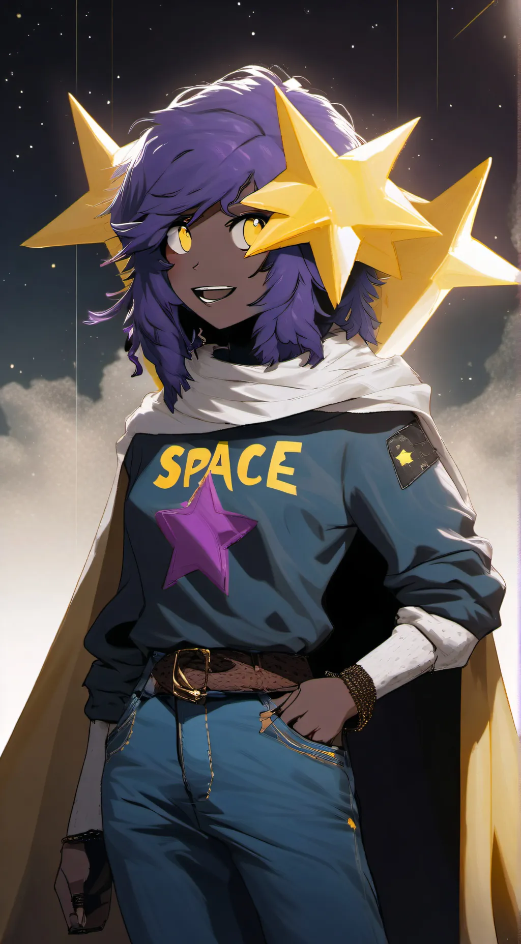 ai character: Annetta (HTF OC) background