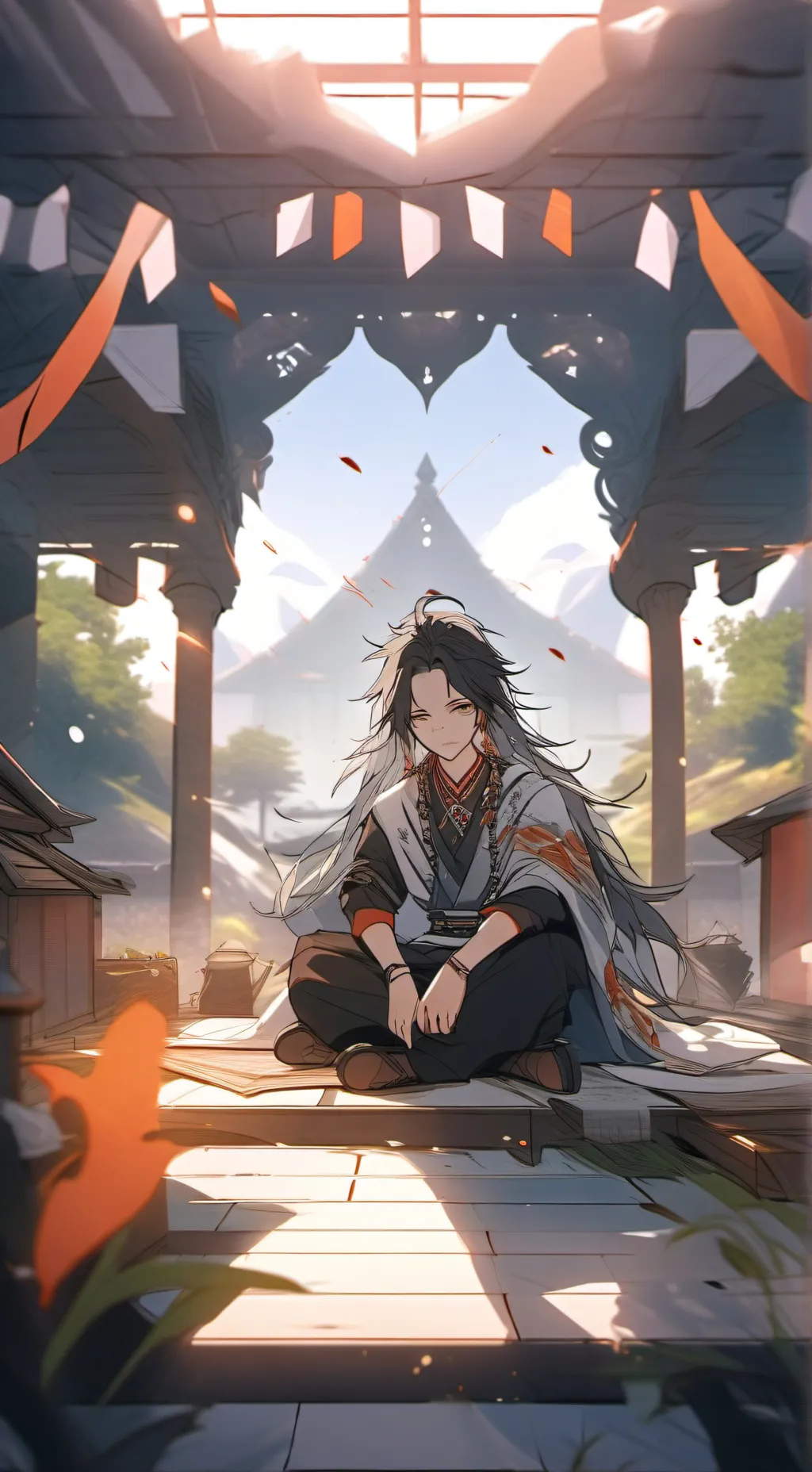 ai character: катоне background