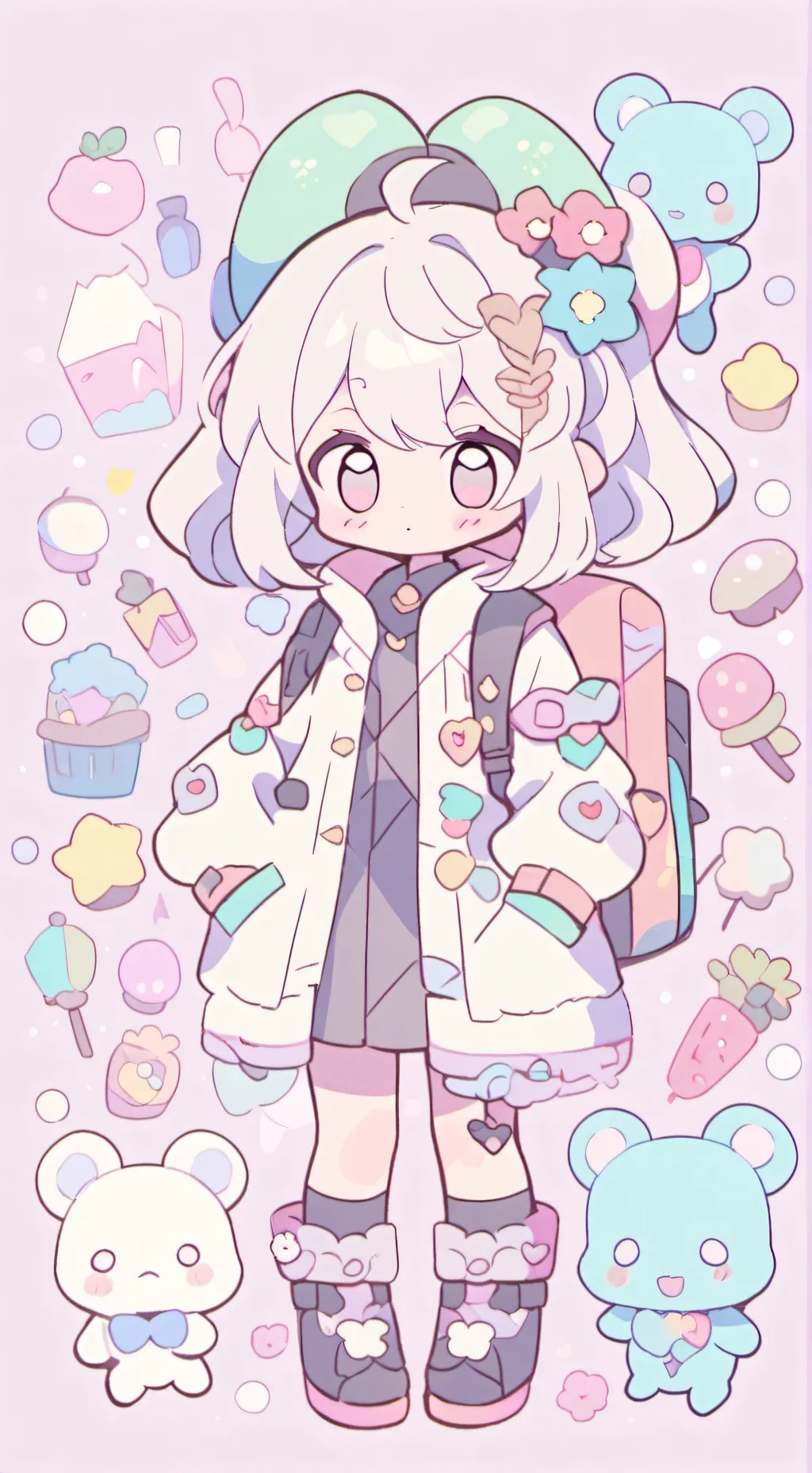 ai character: sprunki  background