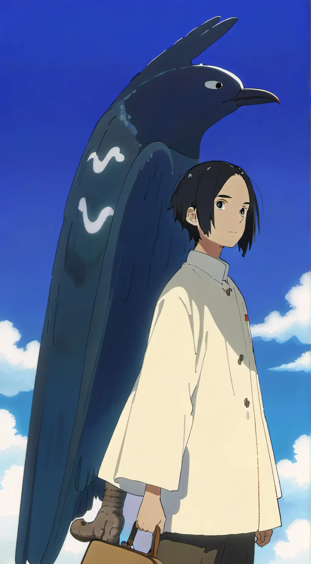 ai character: Titan speakerman  background