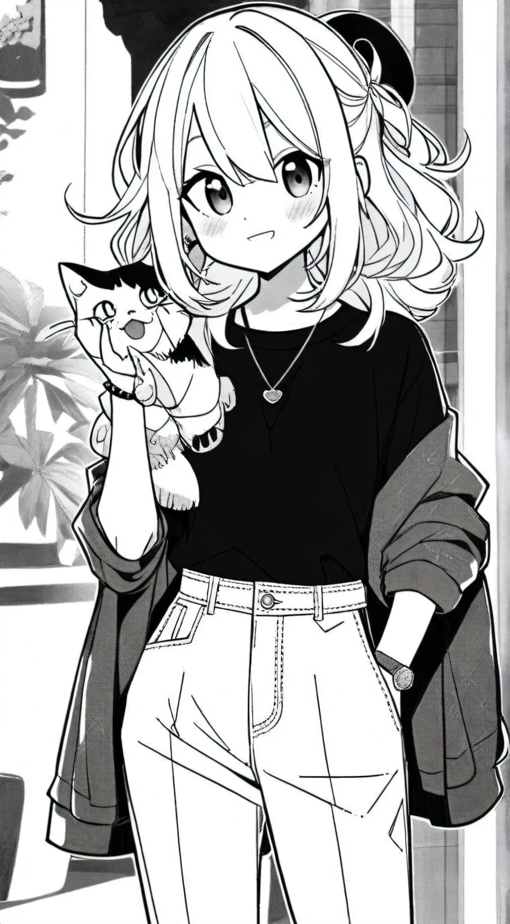 ai character: Claire FPE background