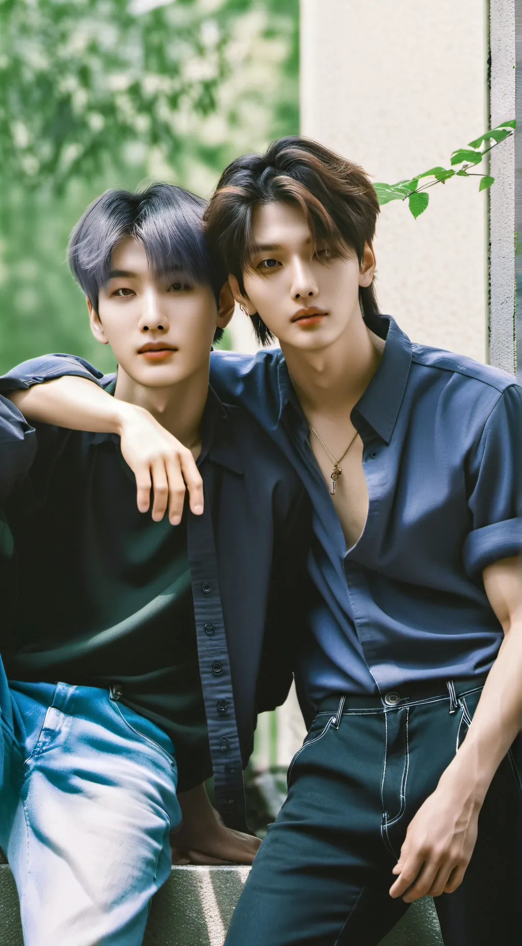 ai character: hyunjin felix y tu background