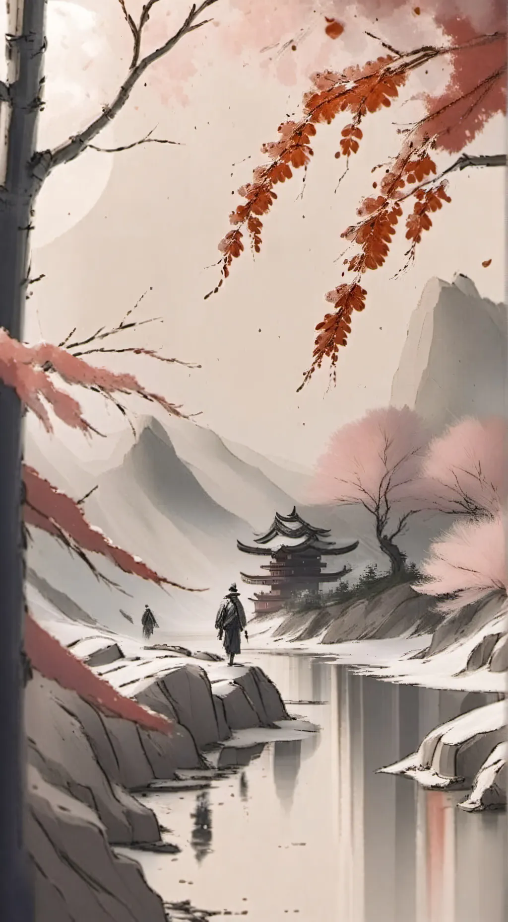 ai character: sakura background