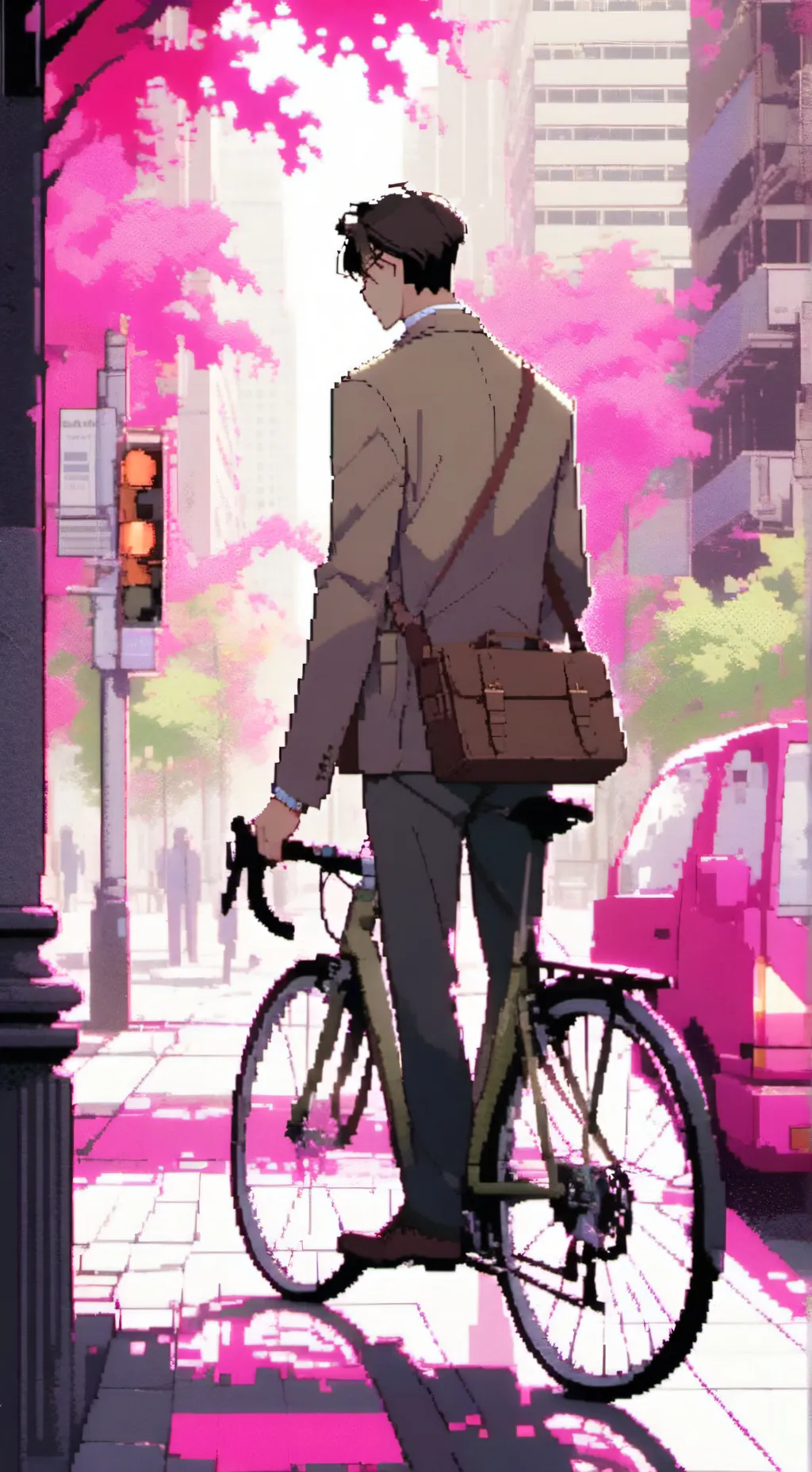 ai character: Oliver  background