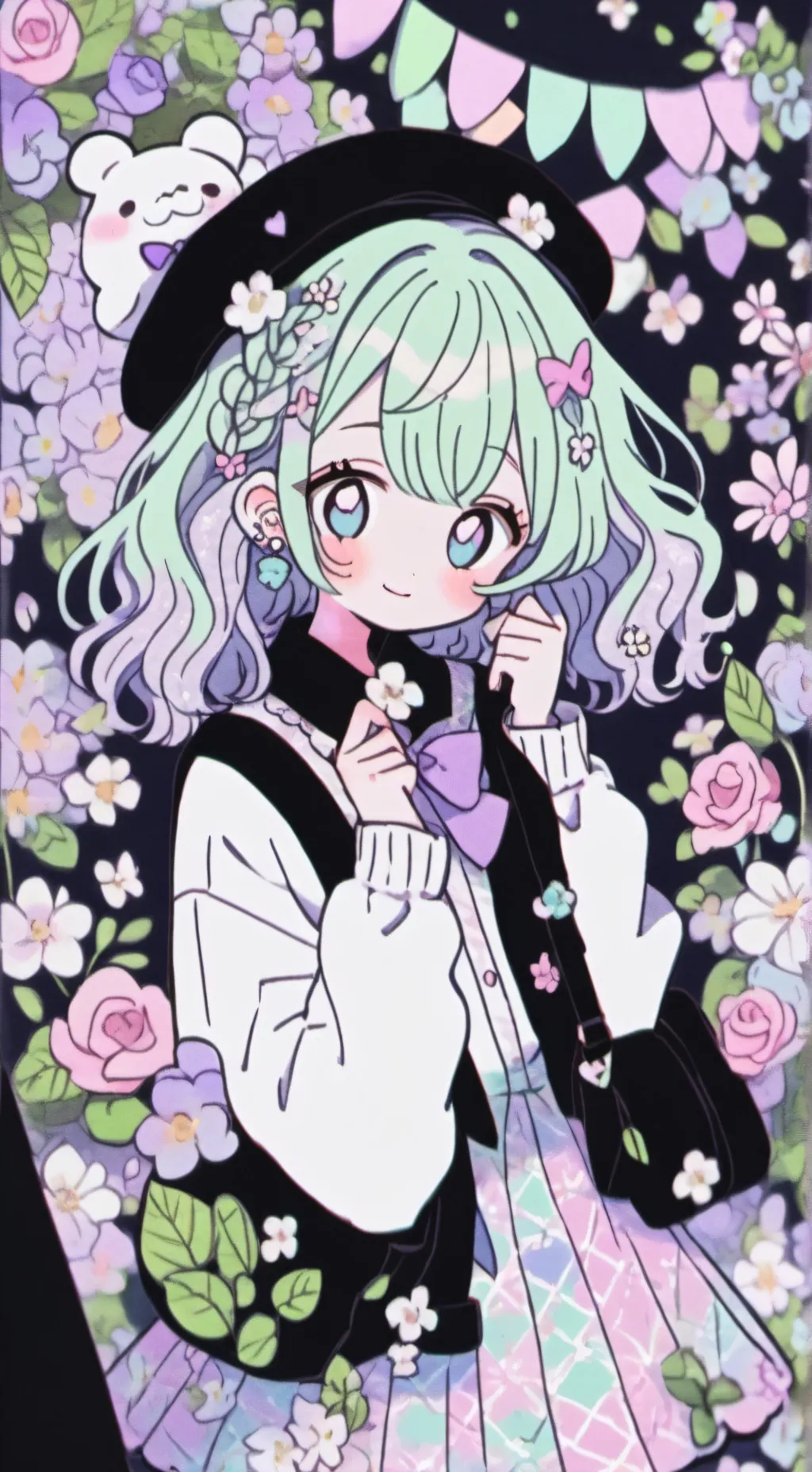 ai character: Mha Gray x Wenda background