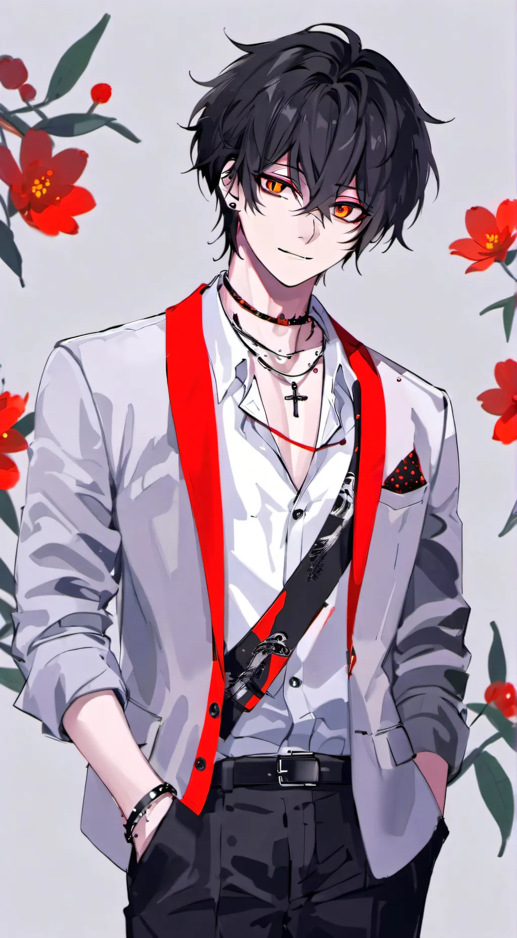 ai character: Lukas  background