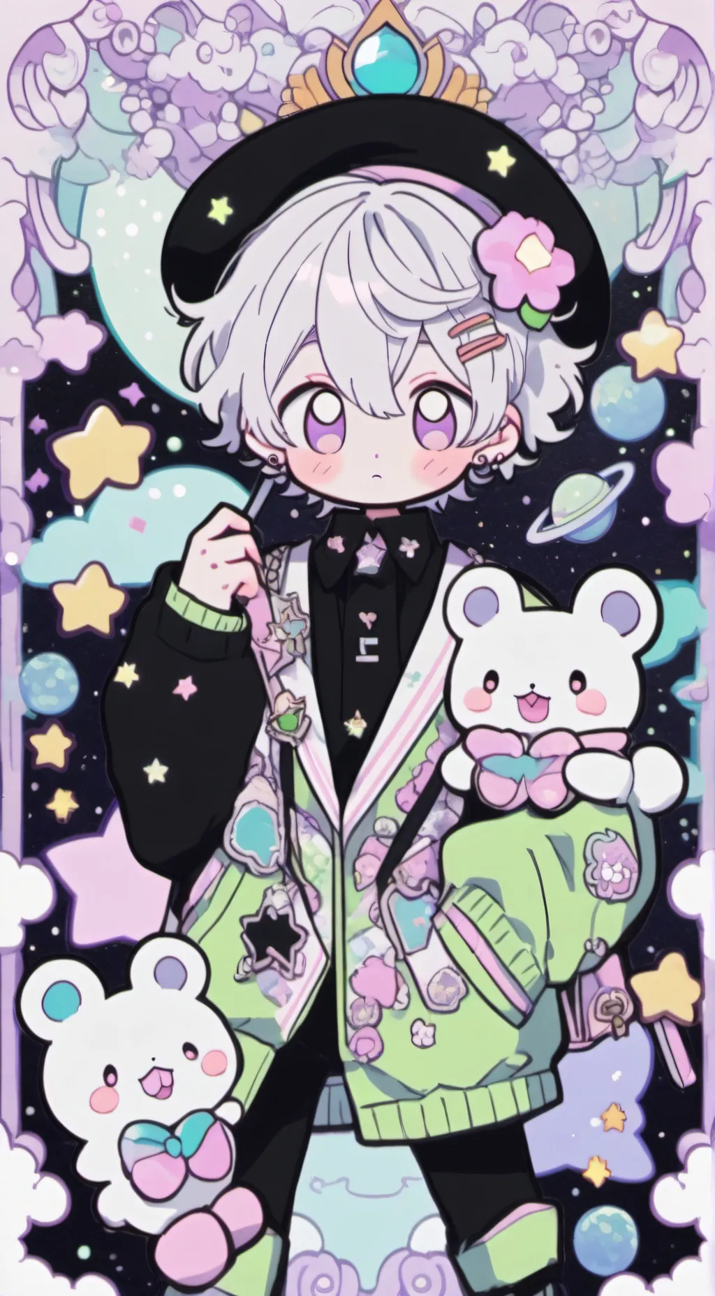 ai character: Astro background