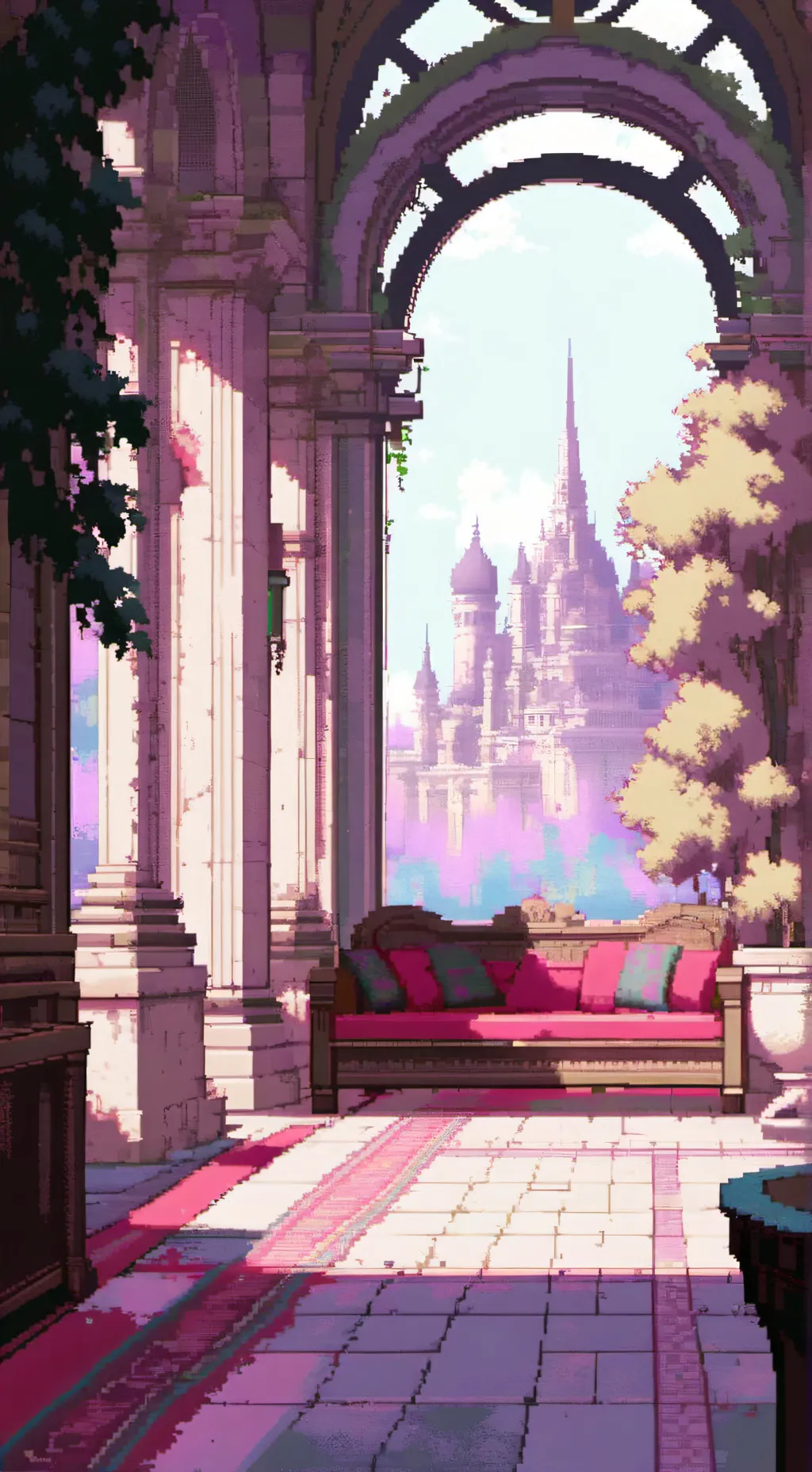 ai character:  Vivirant Academy background