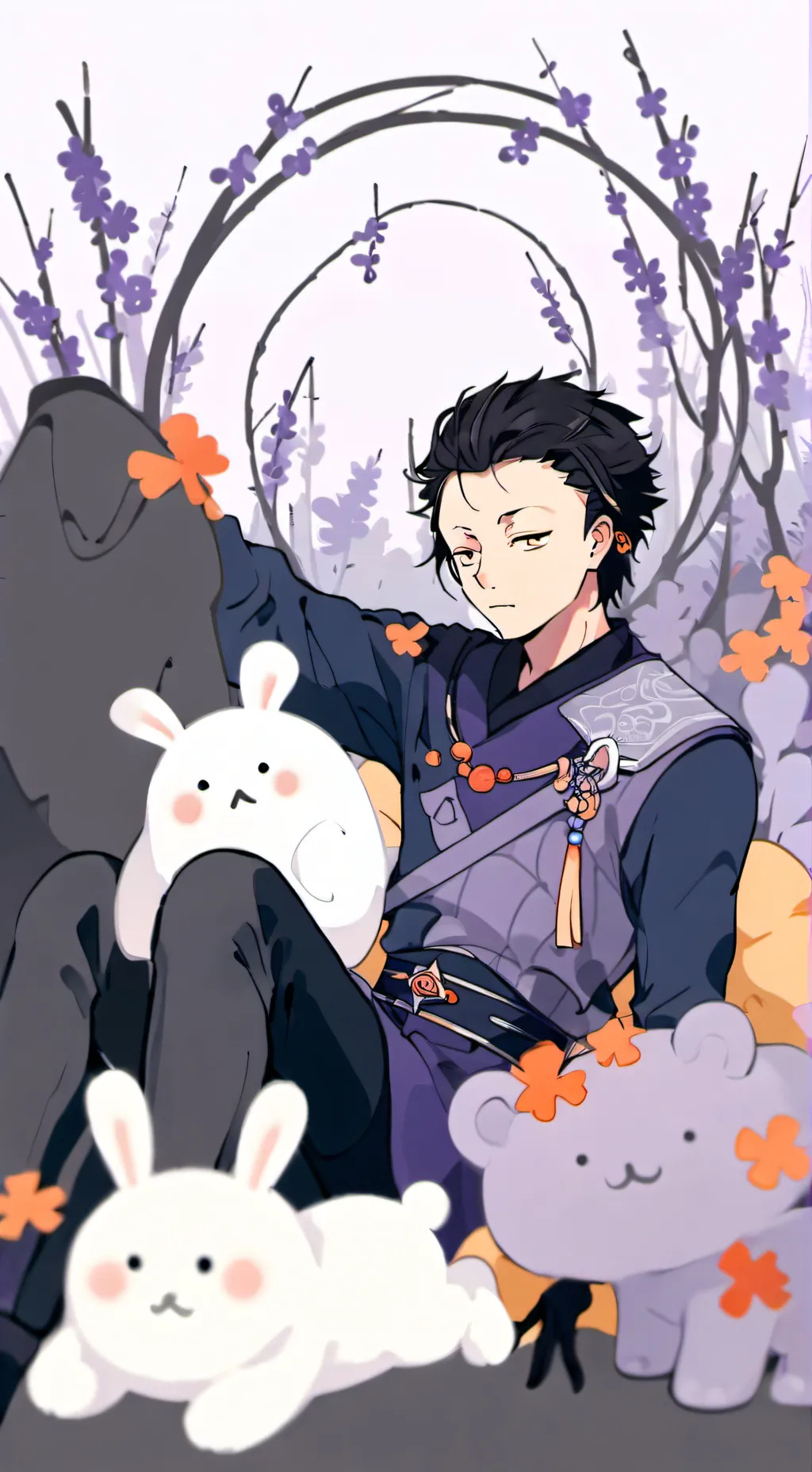 ai character: genya  background