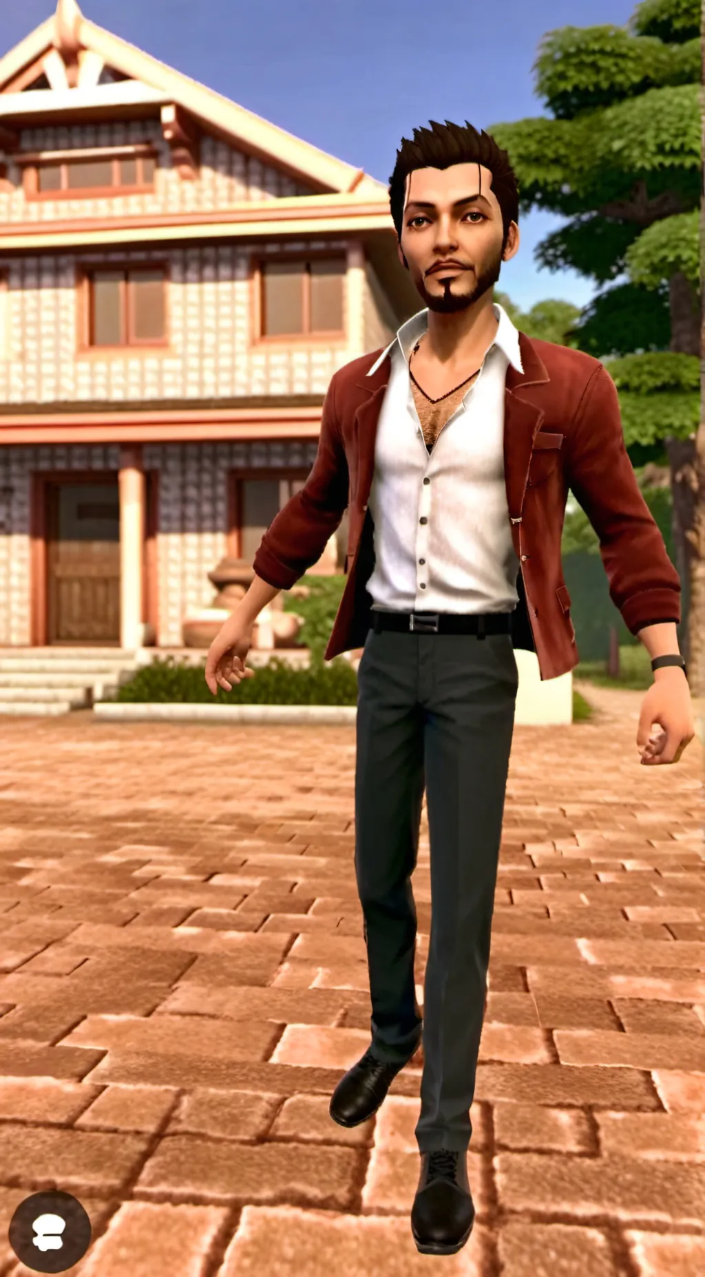 ai character: aña background