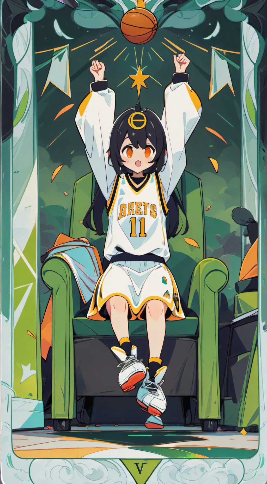 ai character: uzi background