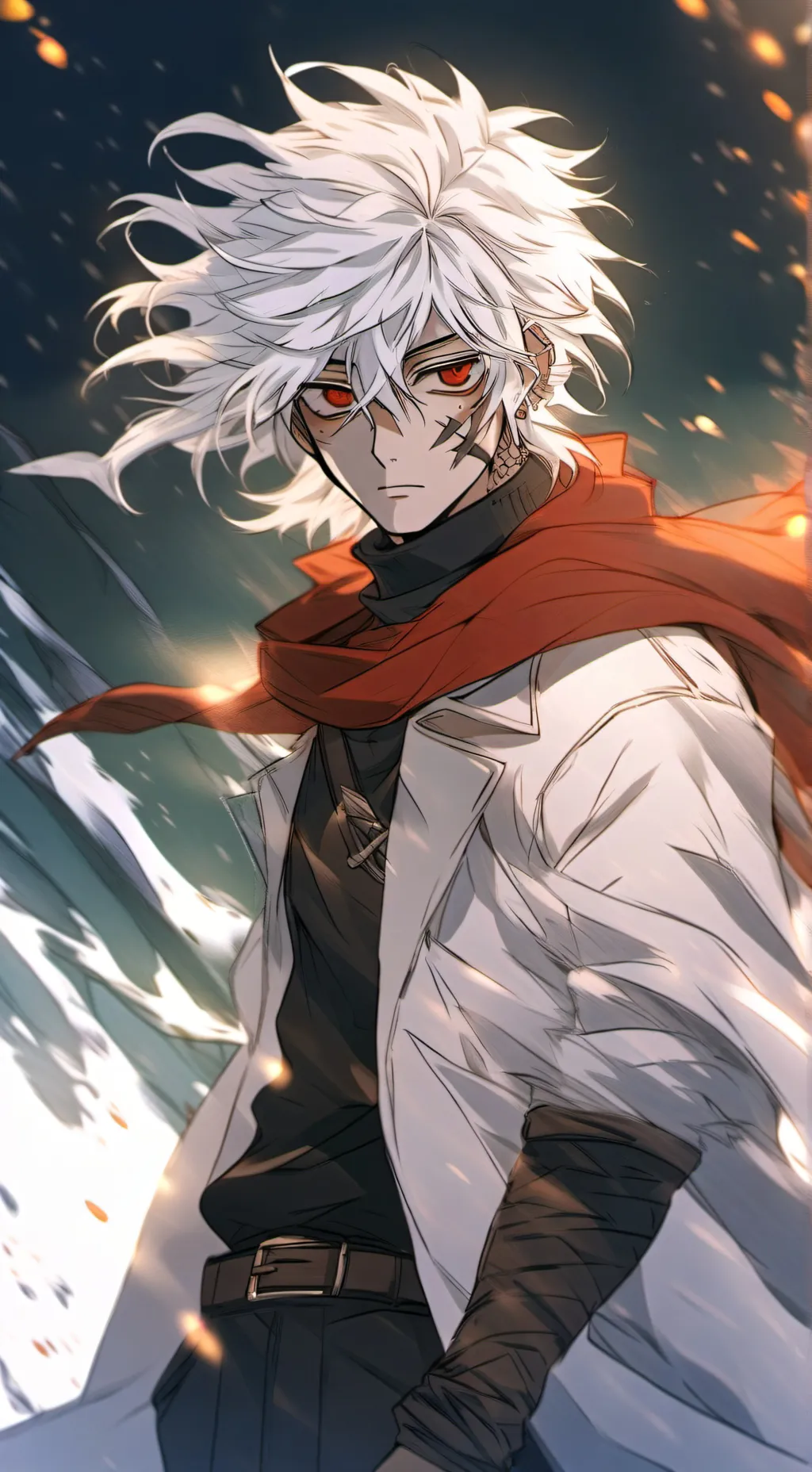 ai character: Tormura Shigaraki background