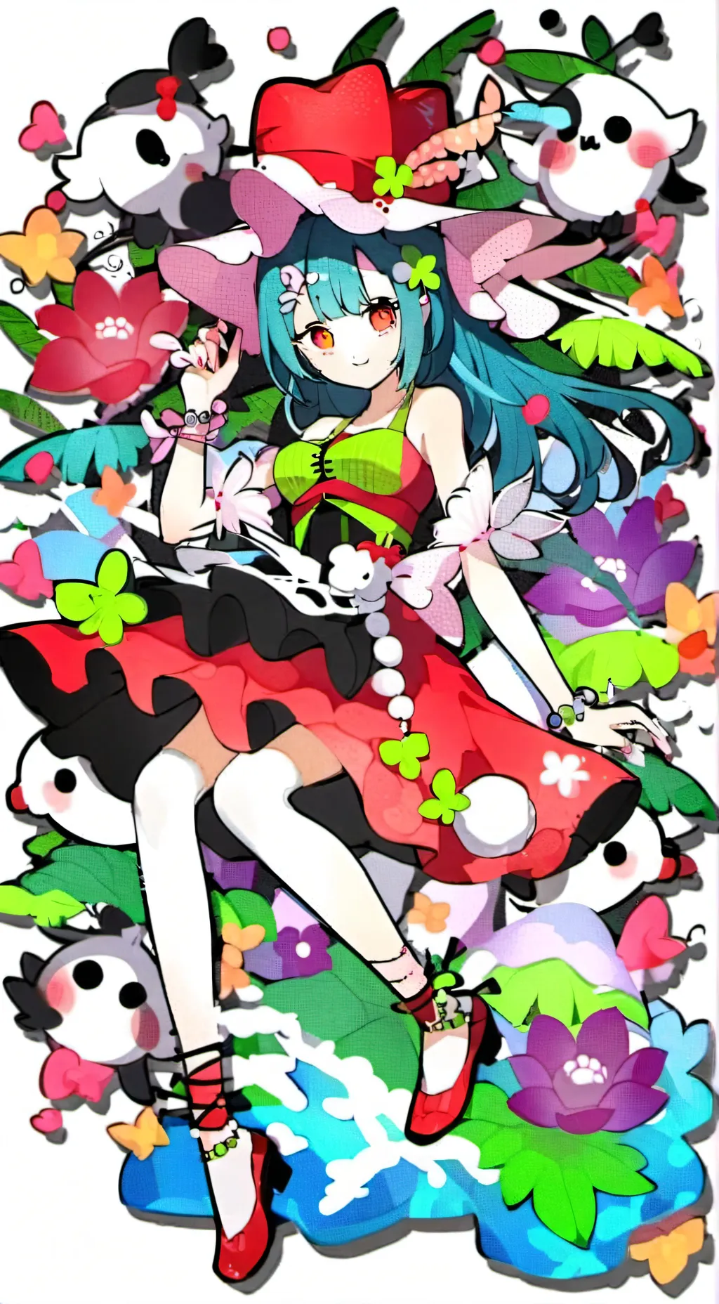 ai character: Dandy’s world background