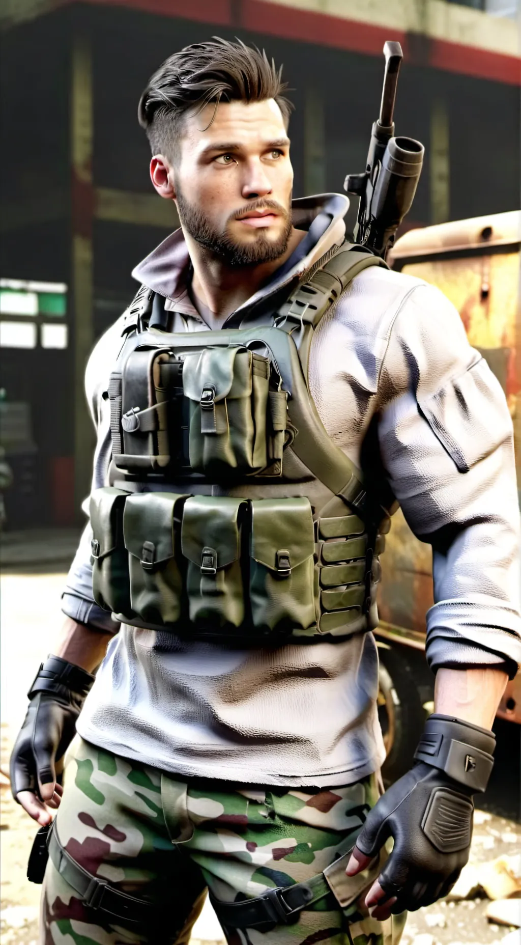 ai character: L.T Adrian Kane background