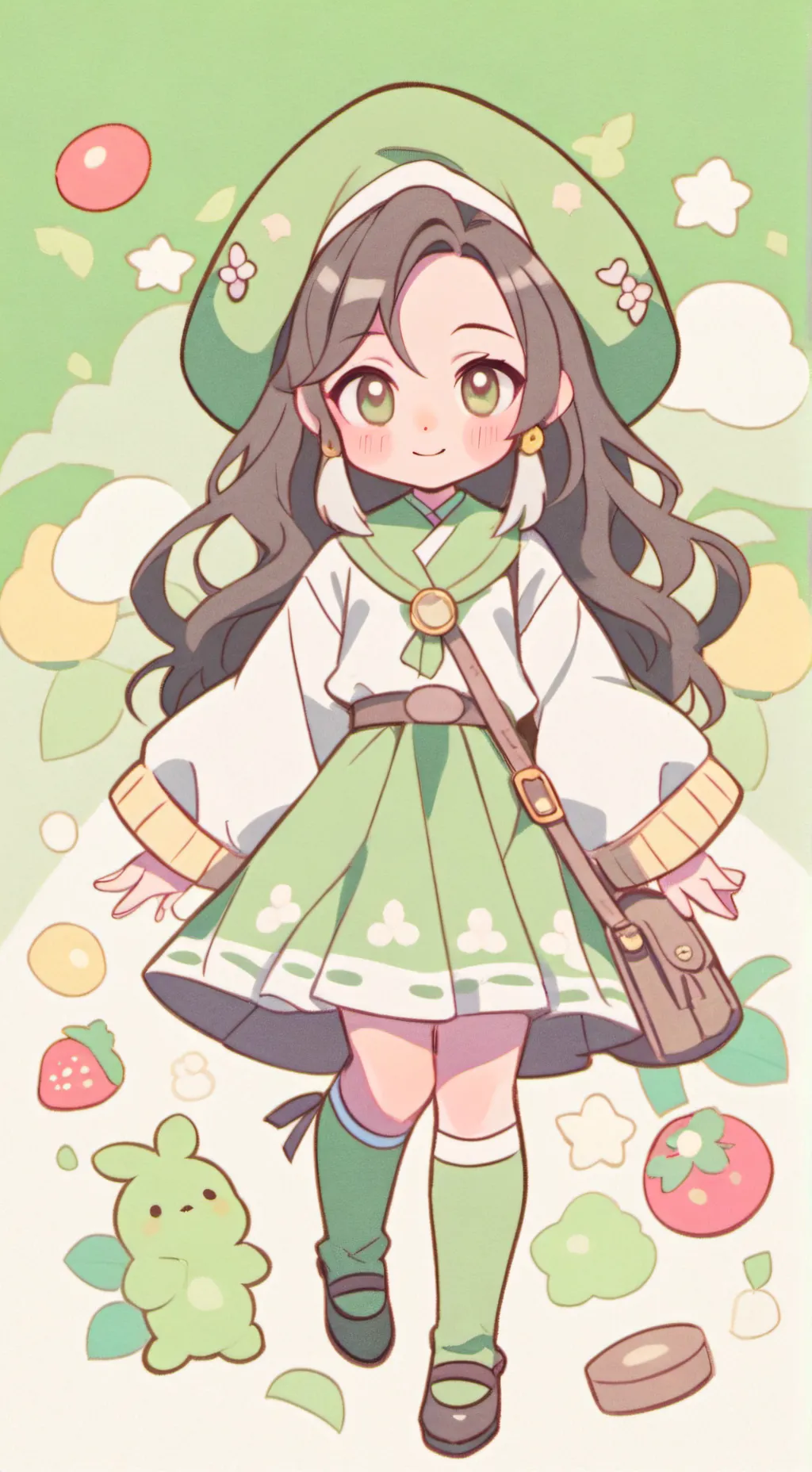 ai character: 🌱Aria🤍 background