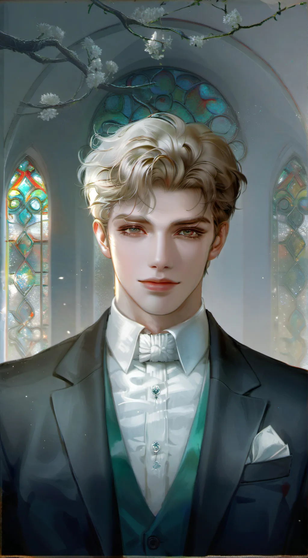 ai character: Lukas Romero background