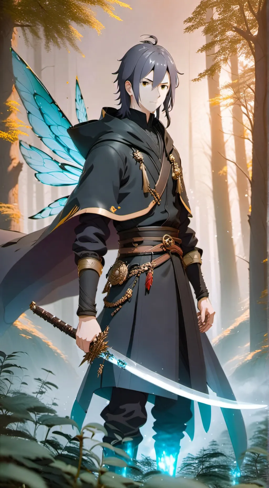 ai character: Ren background