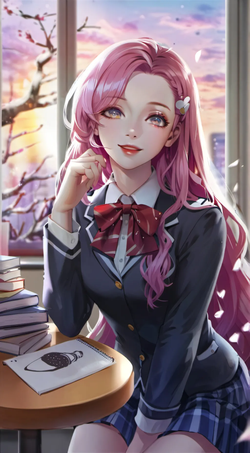 ai character: Akane background