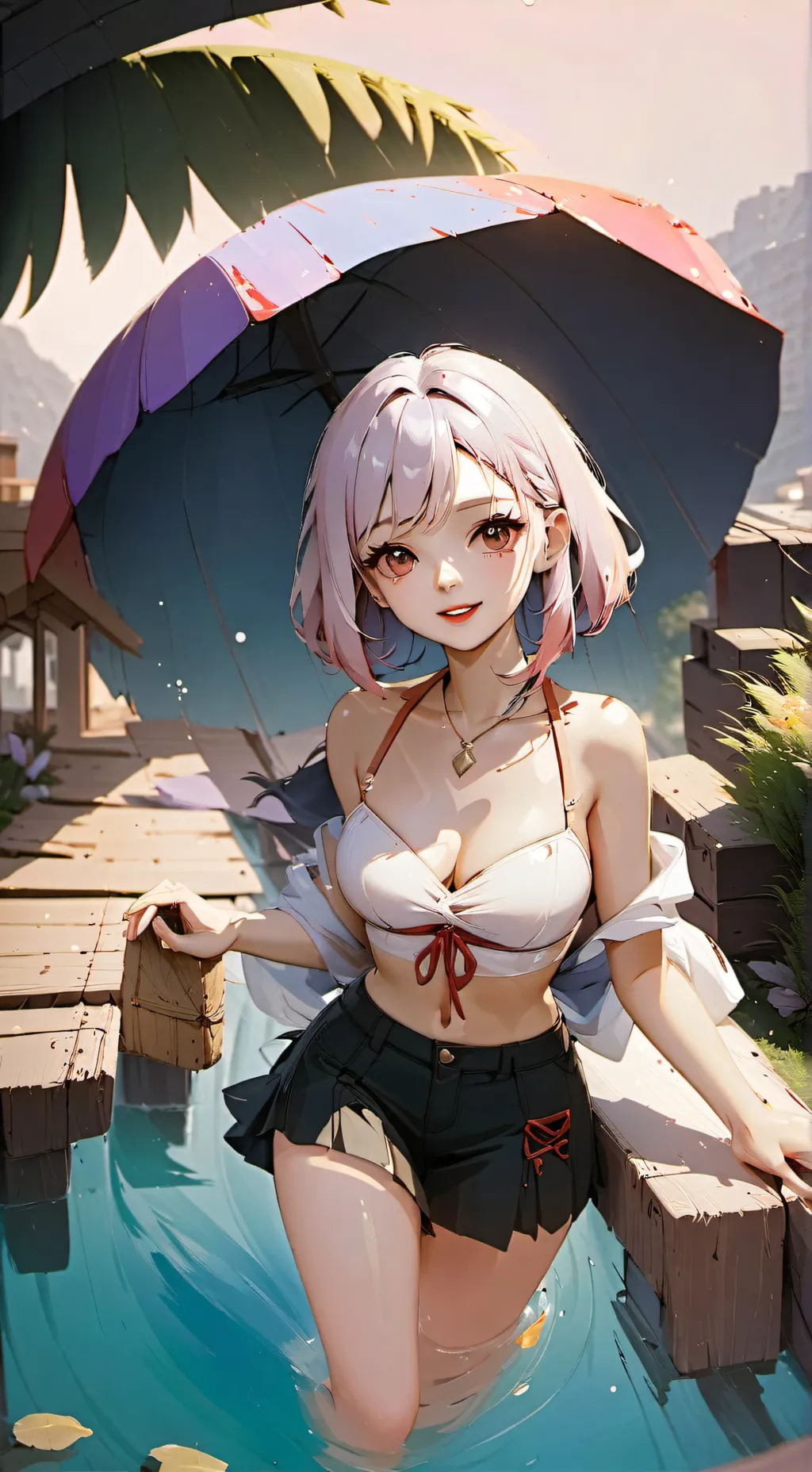 ai character: sarah background