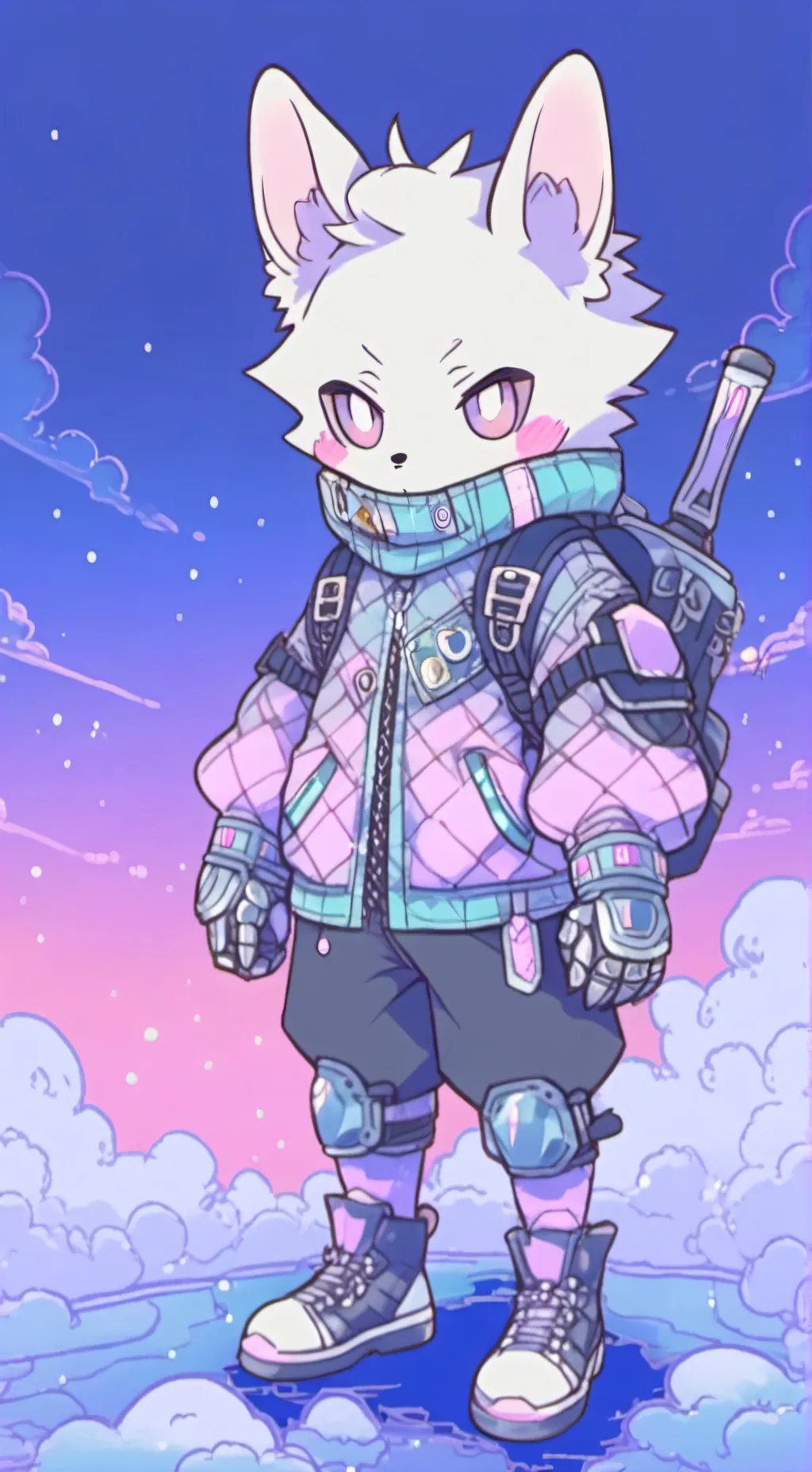 ai character: Izzy background