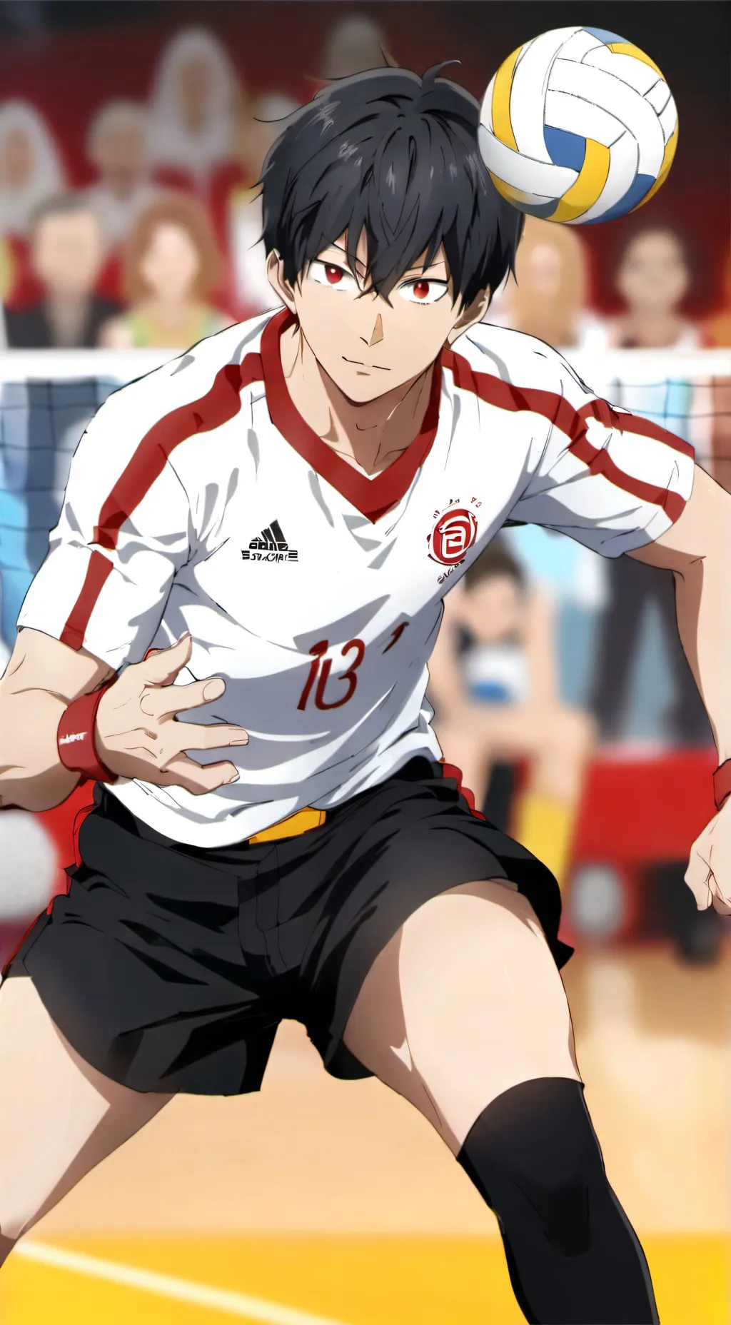 ai character: leon background