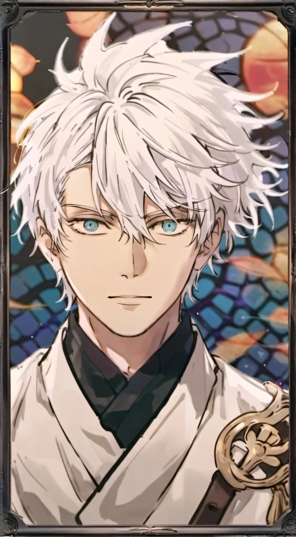 ai character: Satoru Gojo background