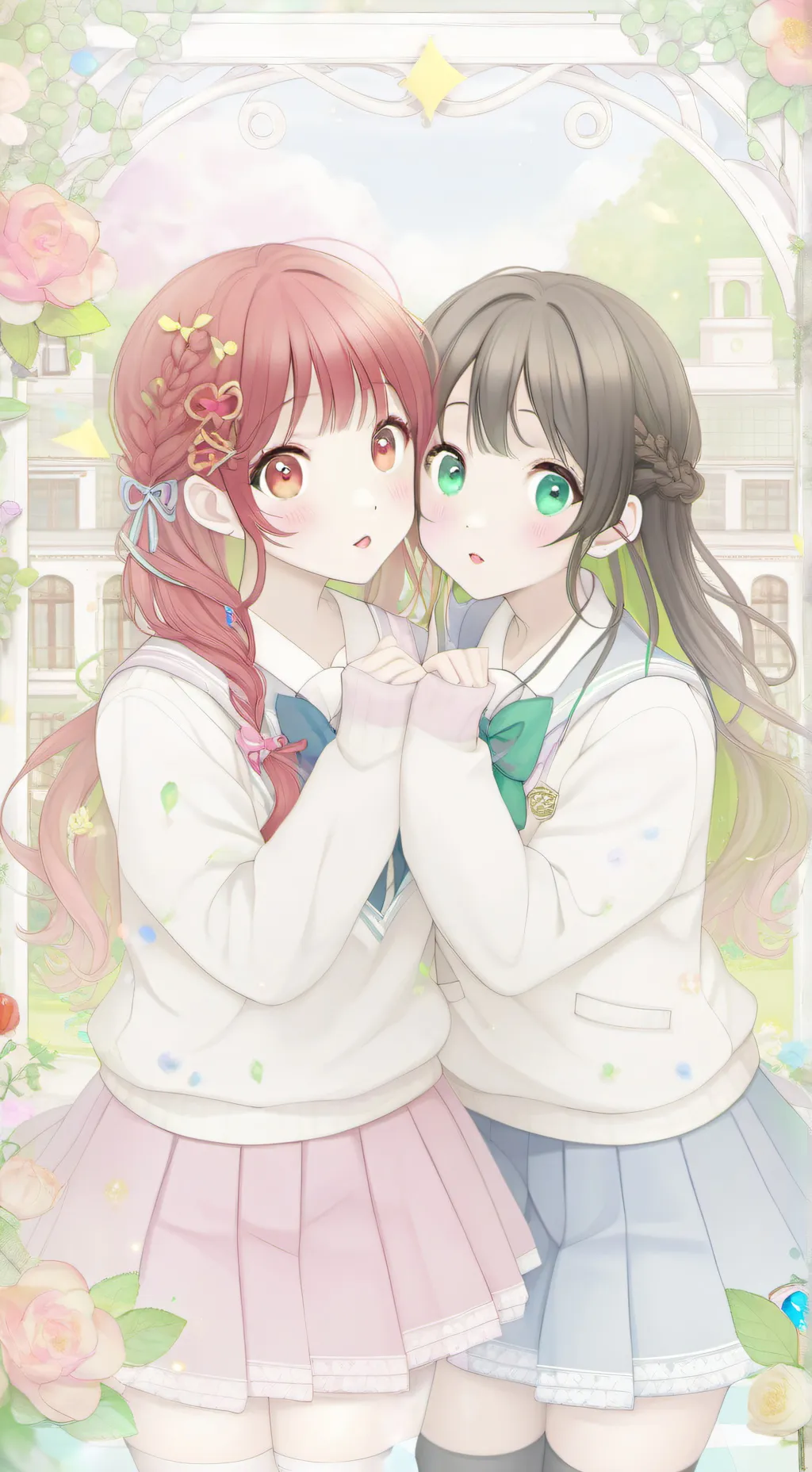 ai character: Rosie and Masie background