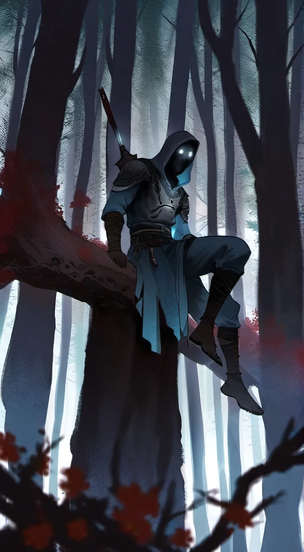 ai character:  Idk background