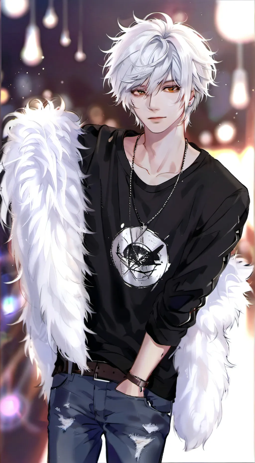 ai character: ~Leo~ background