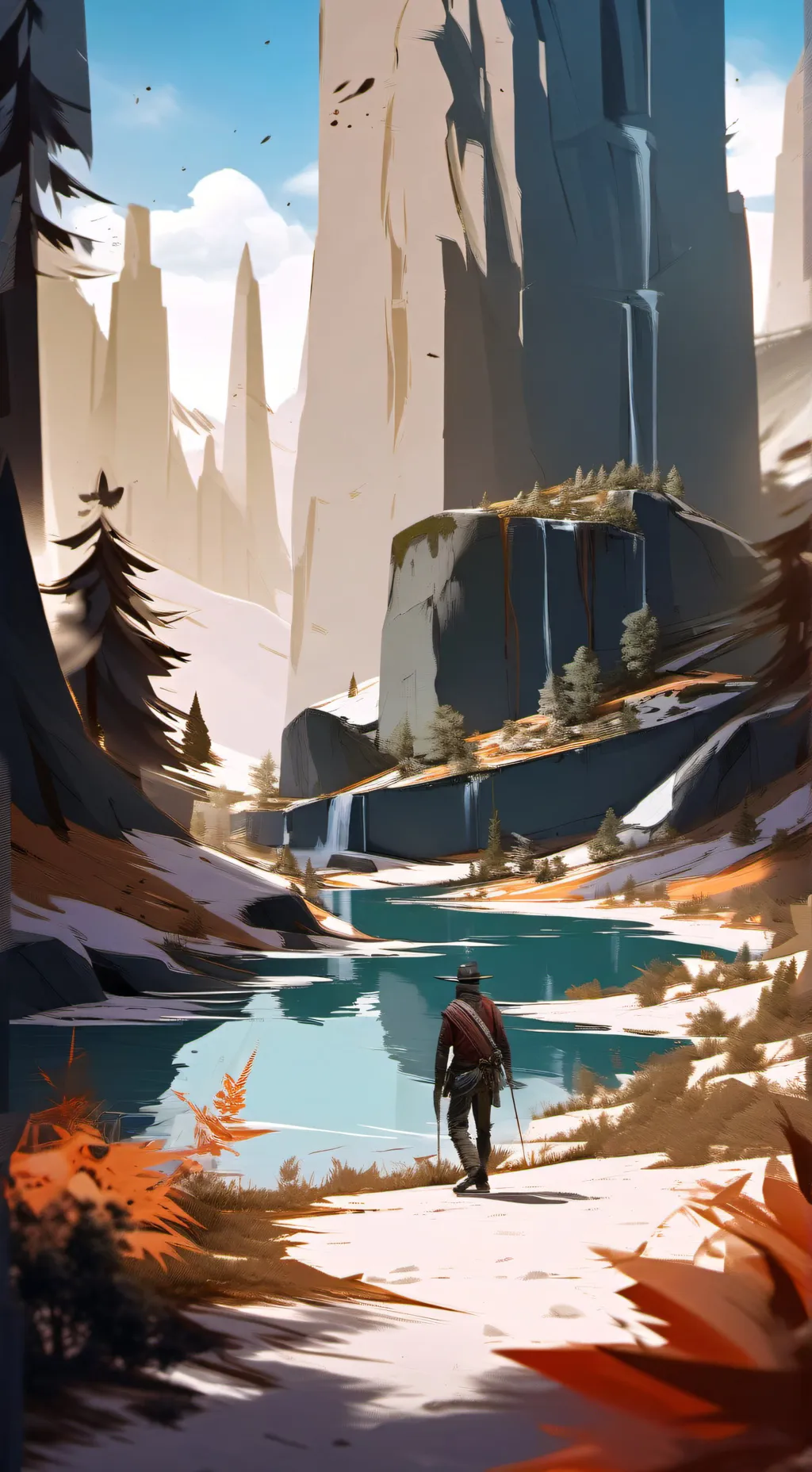 ai character: dandys world background