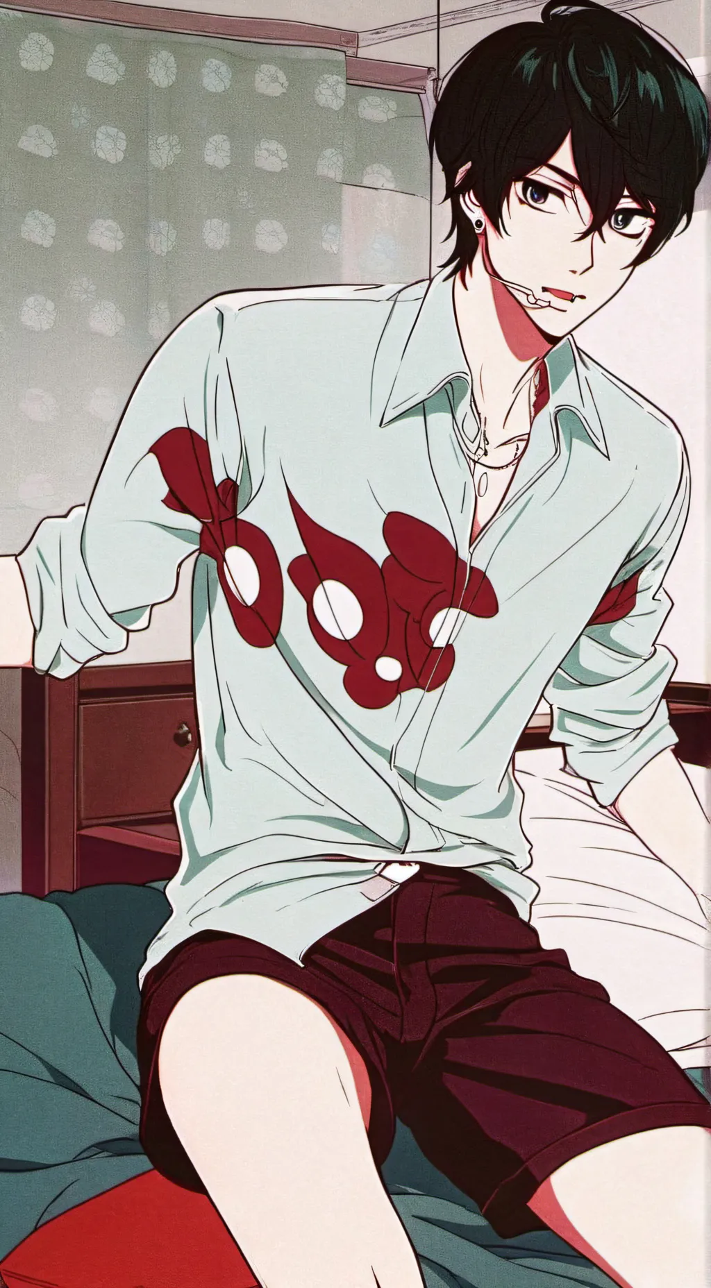 ai character: ~Vince~￼ background