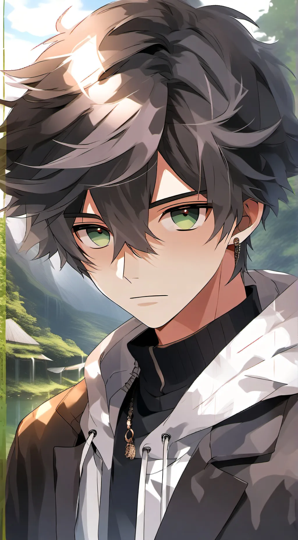 ai character: Life as a hot boy background