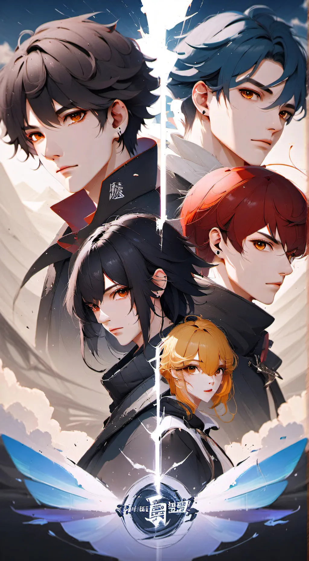 ai character: !Thunder group! background