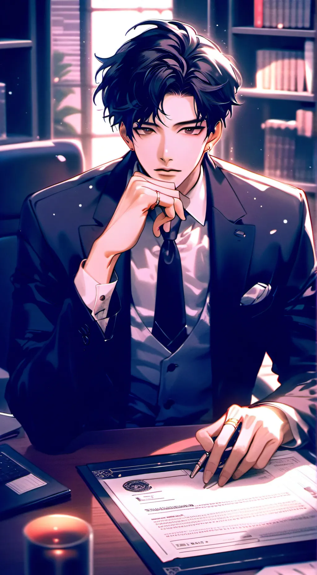 ai character: Mr. By-the-Book background