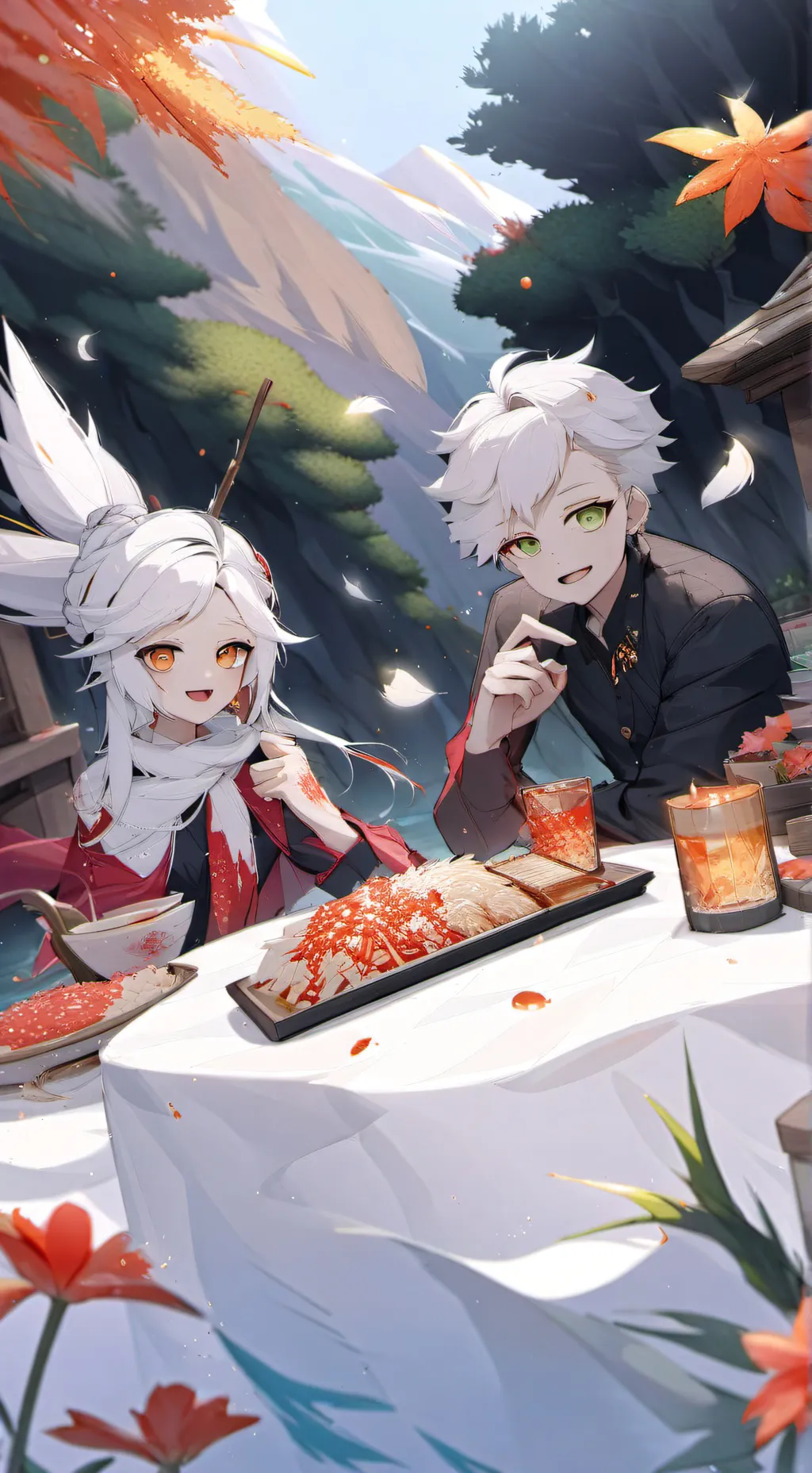 ai character: ??? background