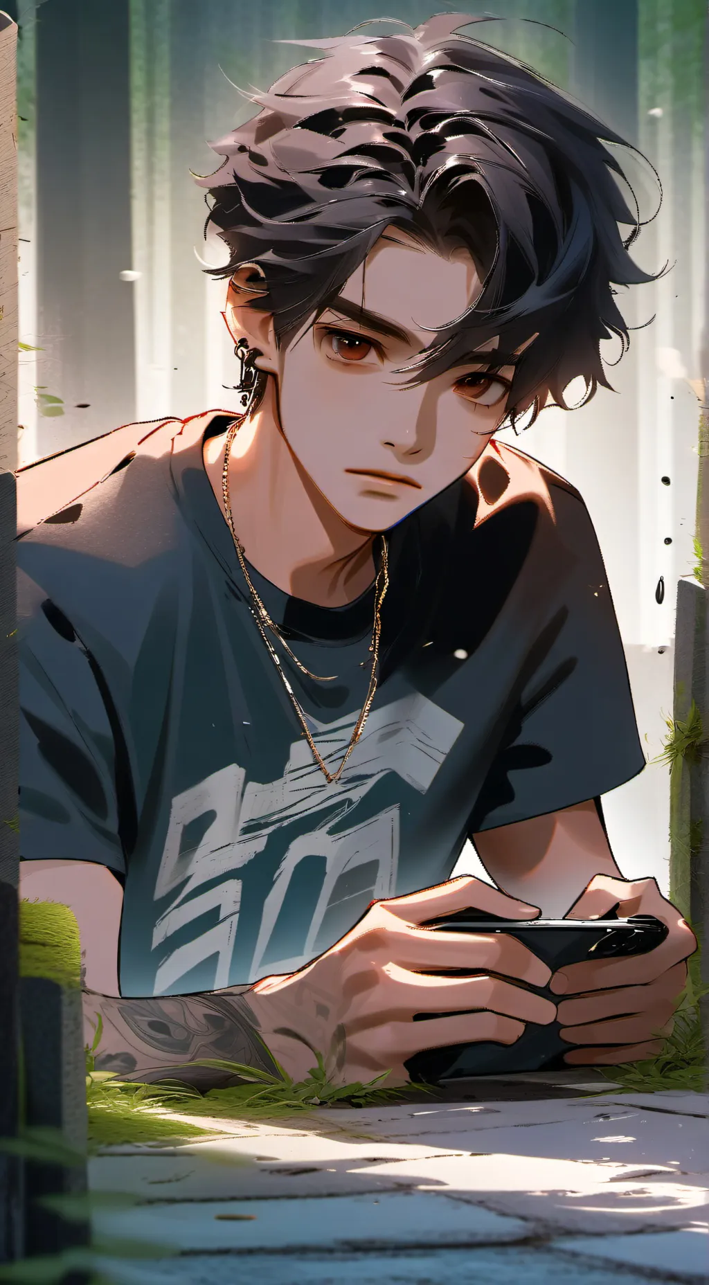 ai character: Andrew background