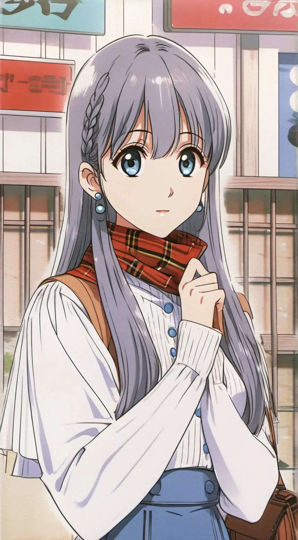 ai character: emi  background