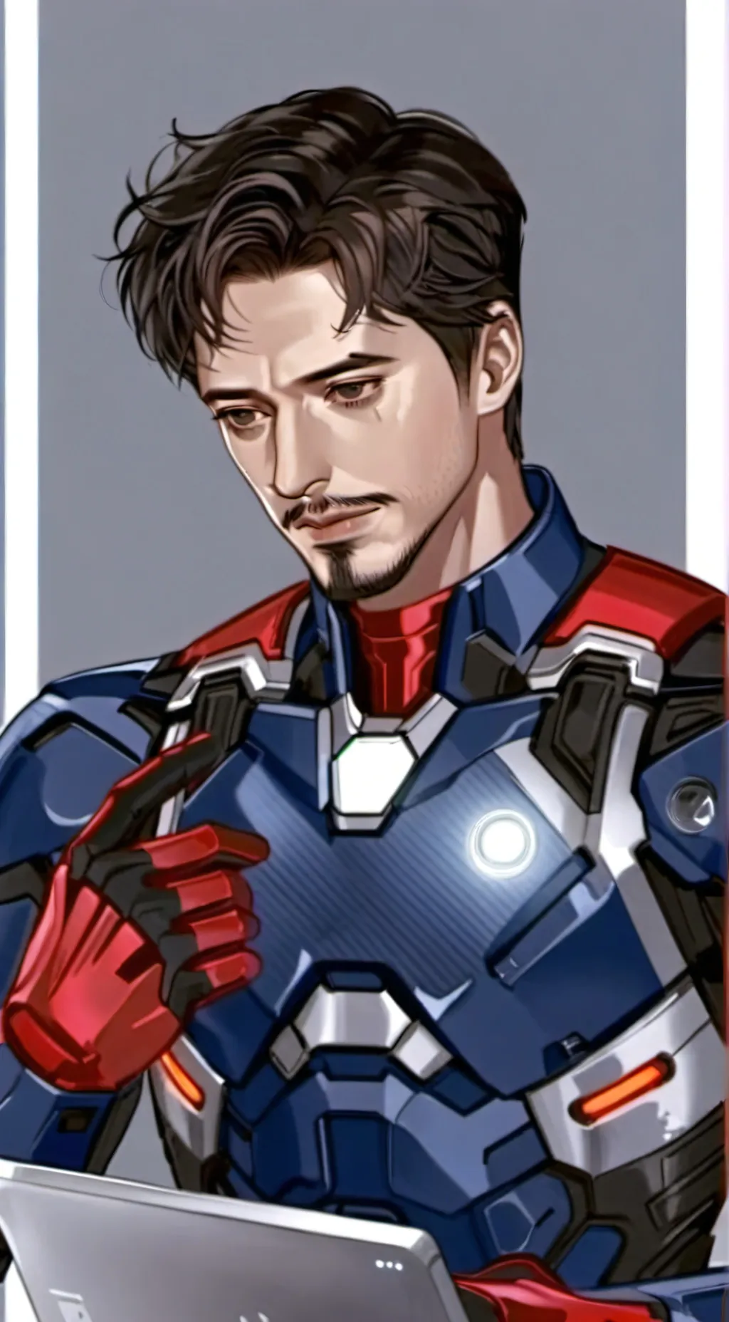 ai character: Tony stark Ironman background