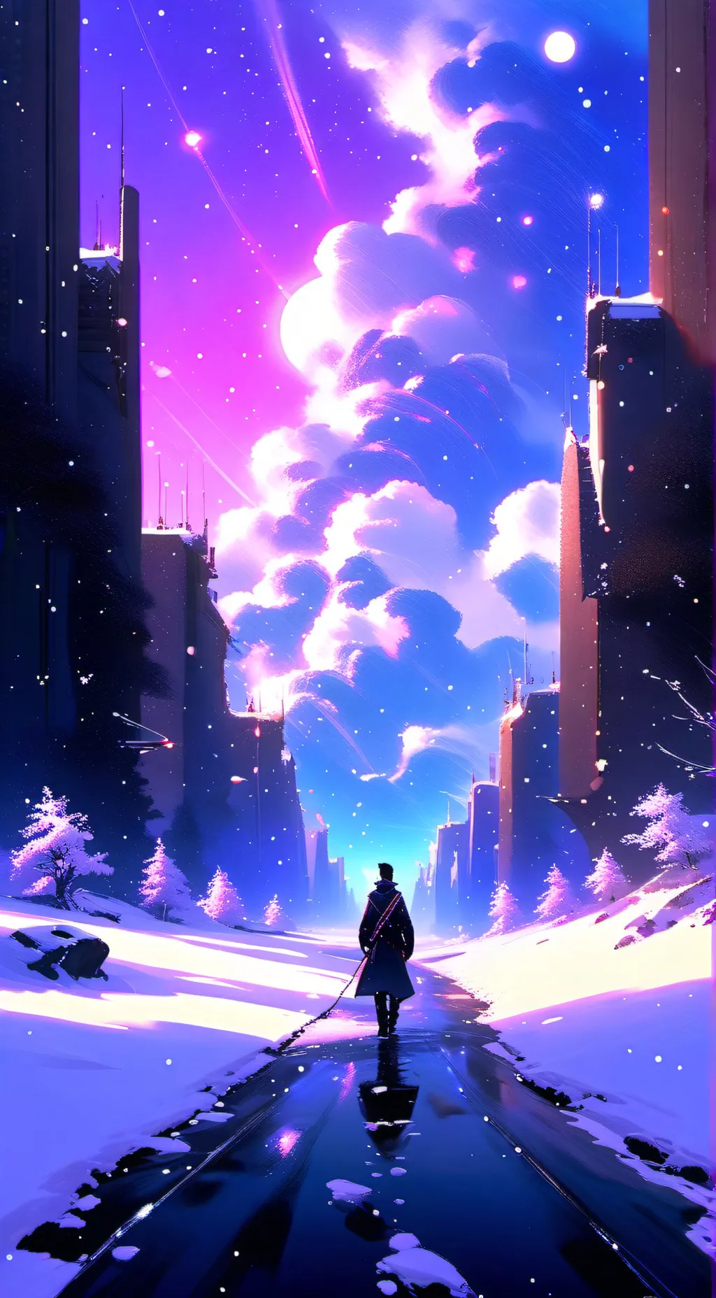 ai character: Md hiking background