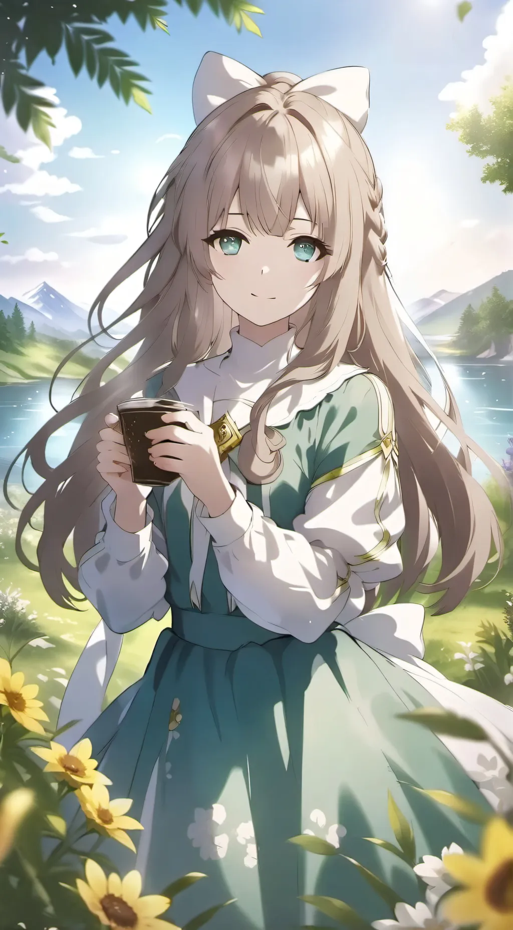 ai character: Фаня background