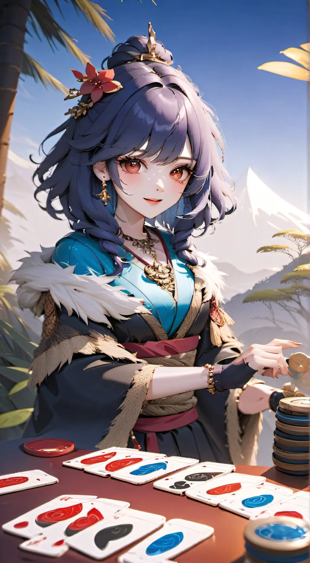 ai character: Mimukaua background