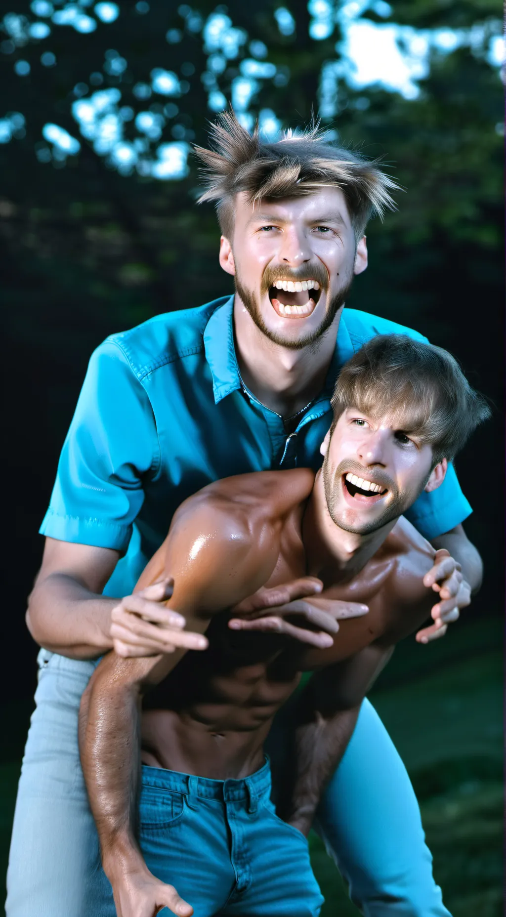 ai character: Pees background