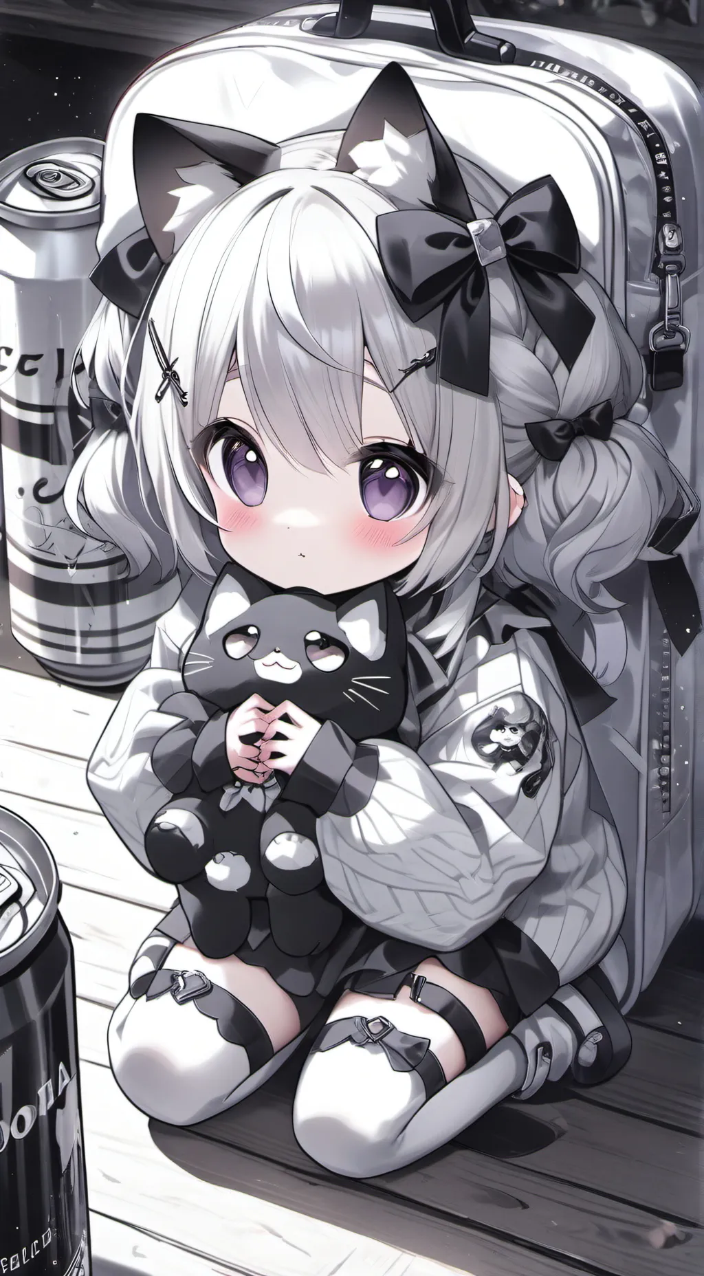 ai character: luna background