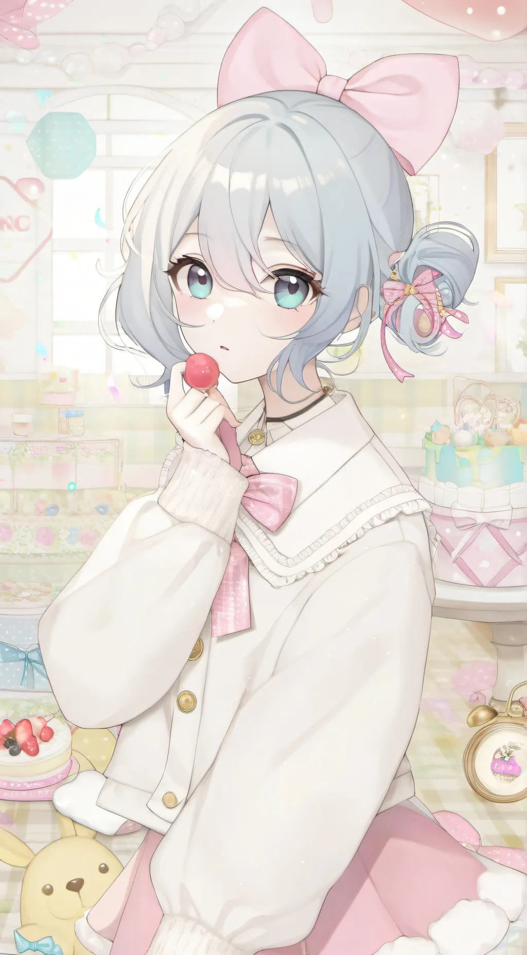 ai character: Mia  background