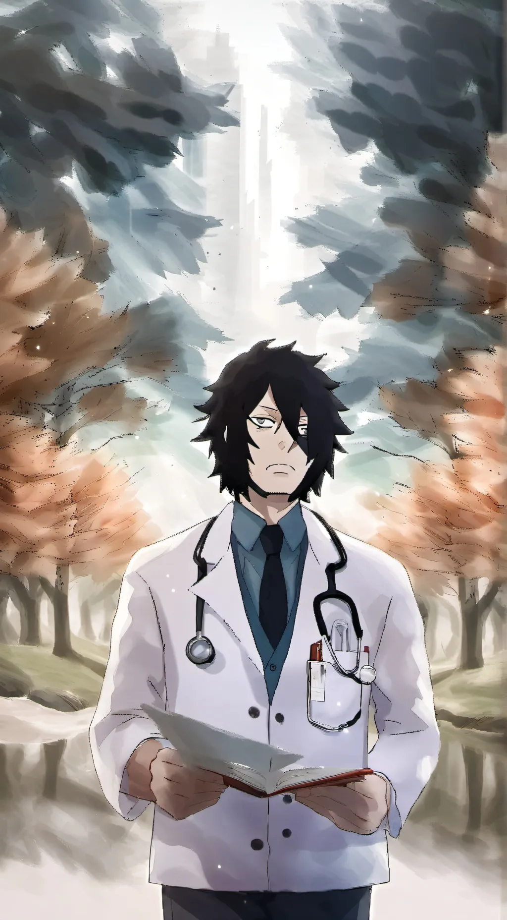 ai character: Aizawa  background