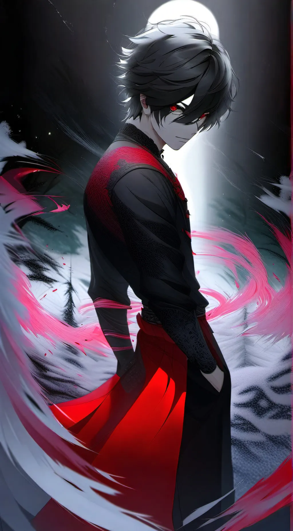 ai character: Leo background