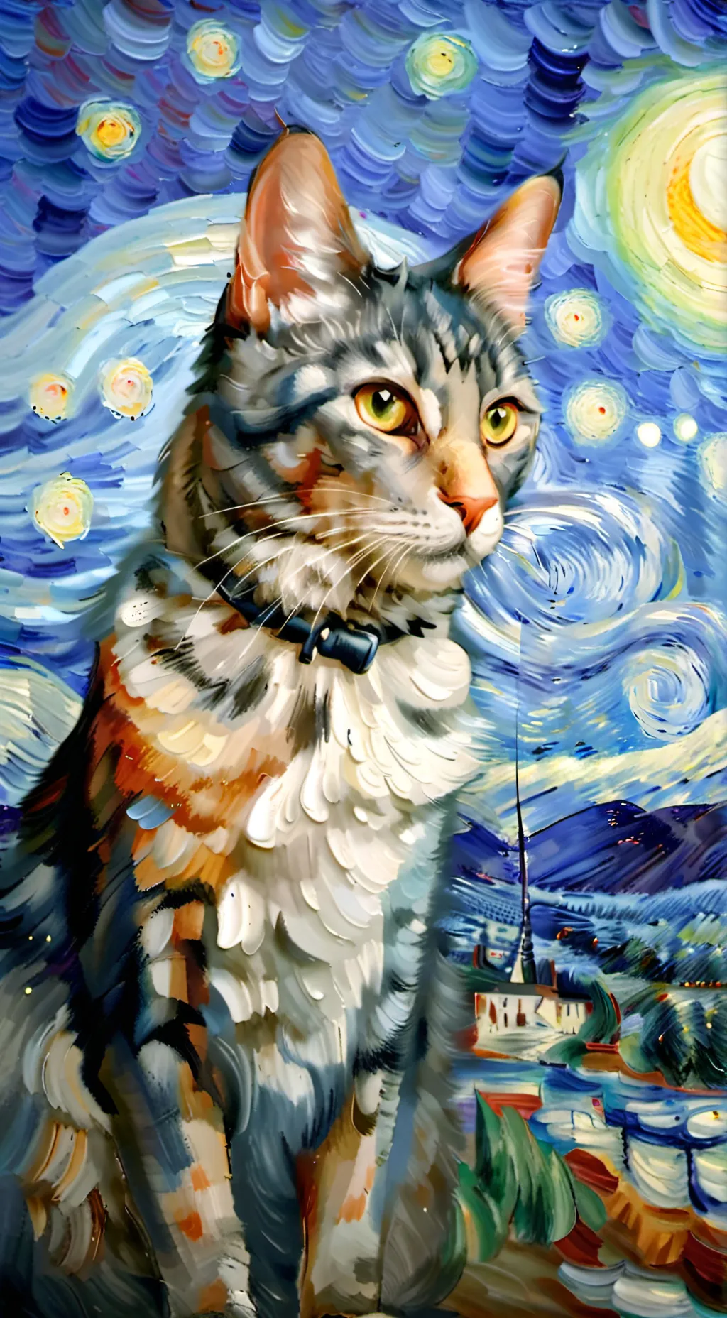 ai character: gray background